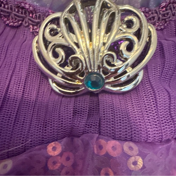 Disney Castle Collection Ariel The Little Mermaid Dress Costume Girls Size 11/12 - Picture 4 of 14